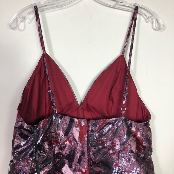 LAUNDRY Plum Wine color sleeveless dress SIZE 12 - Picture 4 of 15